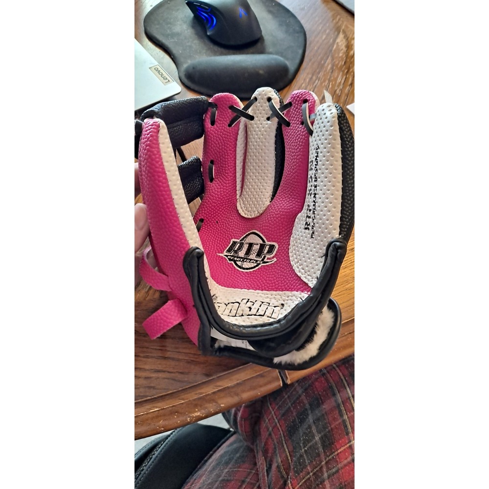 Franklin Baseball Glove RHT‎ RTP 8.5N All Leather 8.5" RTP Series Hot Pink
